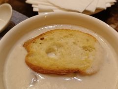 奶油蘑菇汤-永和铂爵国际酒店-威斯蒂娜西餐厅