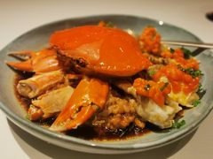 蒸青膏蟹配云南头菜肉饼-三号黄浦会Canton Table