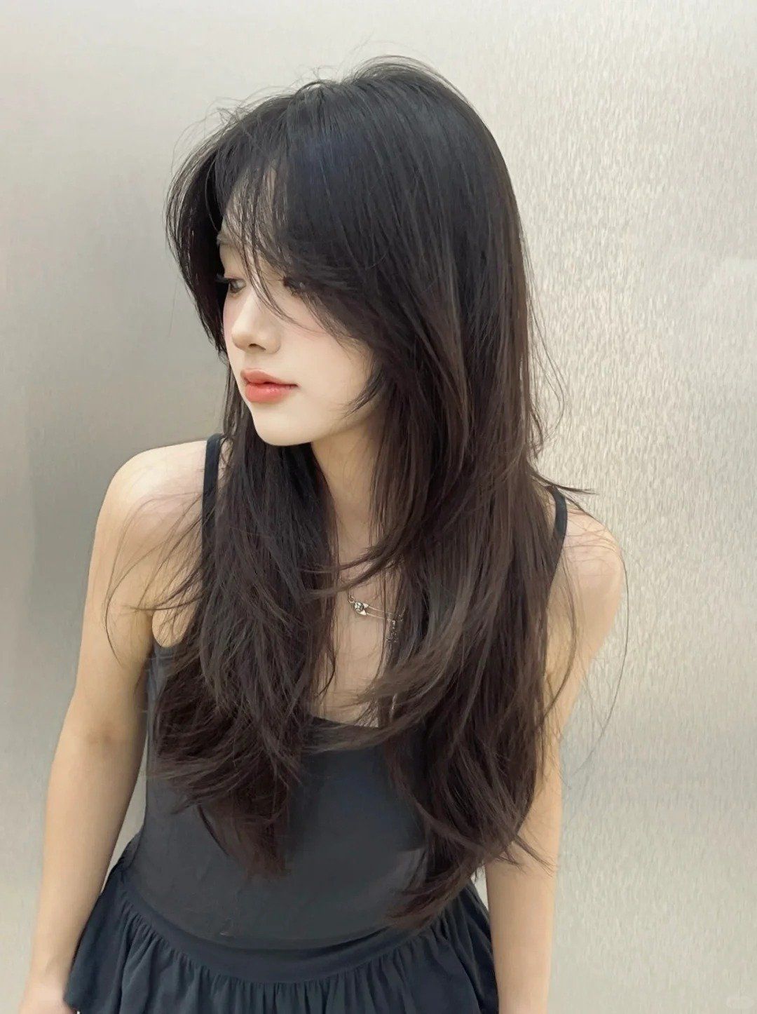 长发层次感微卷