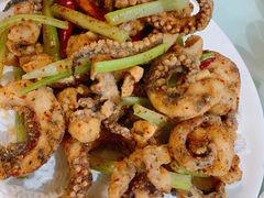 干煸鱿鱼须-胖子菜馆(隆昌路店)