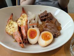 灵魂牛香拌饭配芝士大虾-Bco豆库(雨花客厅店)