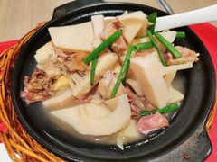 腌鸡毛笋荠菜千张包-知味观(湖滨总店)