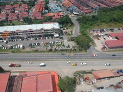 航拍-伍月花酒楼