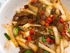 白菜杆炒牛肉-竹山里(锁石路店)