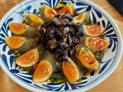 烧椒拌皮蛋-永乐饭店