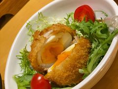 酥炸猪肉裹温泉蛋-胜博殿日式炸猪排(西红门店)