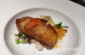 Grilled Deep-Sea Lefteye Flounder with Caviar