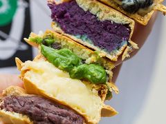 红豆抹茶车轮饼-台湾味正点车轮饼可丽饼(南禅寺店)