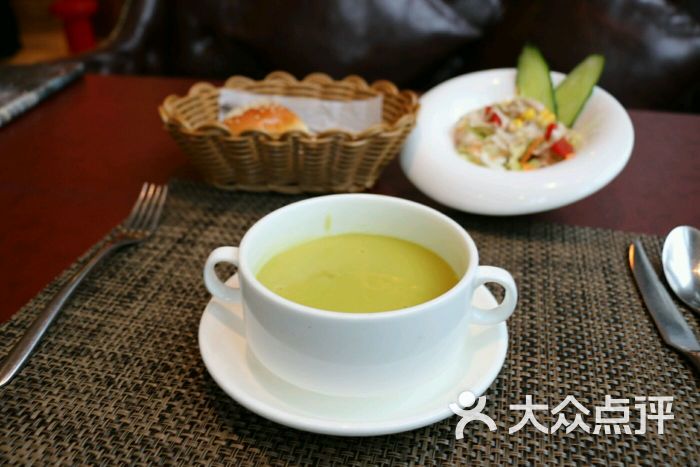 雨花西餐厅(日丽中路店)青豆汤图片 - 第1张