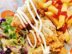 奶油蒜香无骨炸鸡-玄希浪漫厨房·韩料烤肉(湖滨银泰in77店)