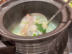 招牌鲜鲍蚌仔砂锅粥-福昌源食苑