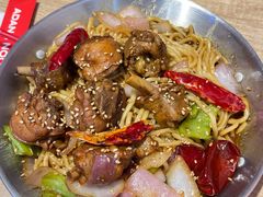 香辣浓汁鸡块面-阿当·小炒牛肉面(人广店)