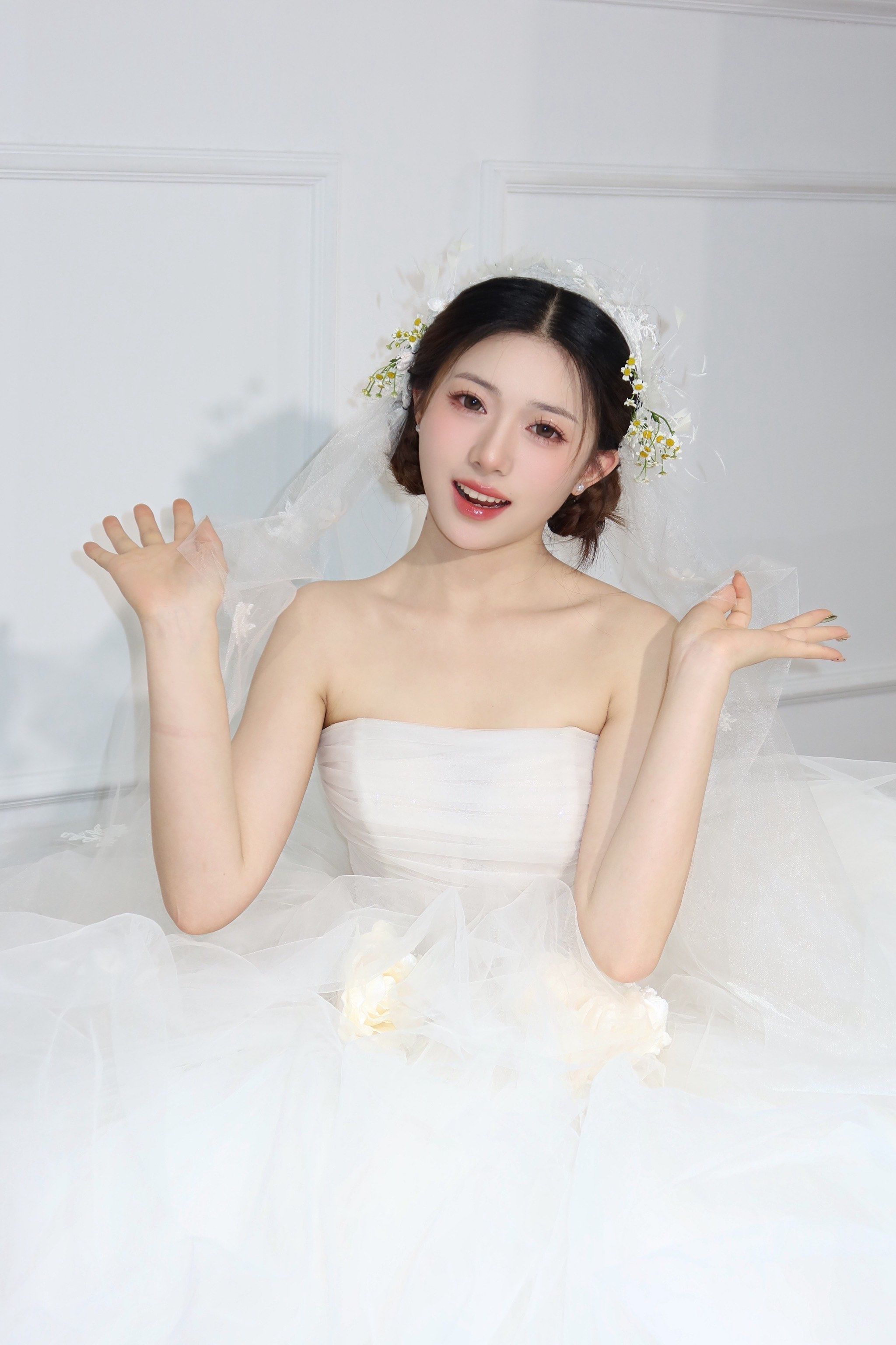 超可爱婚纱造型来啦