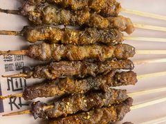 羊肉串-夯鱼烤鱼·尔滨地标美食(中央商场店)