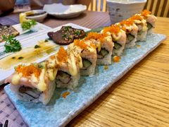 火烤三文鱼寿司-林妈妈村·日式料理(宝山万达店)