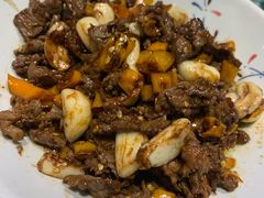 铁板牛肉-昱龙大盆牛蛙馆(三兴街总店)