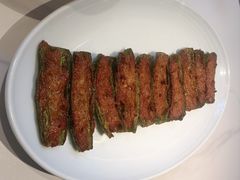 煎猪肉酿青椒-玲珑·新粤菜(安华汇店)