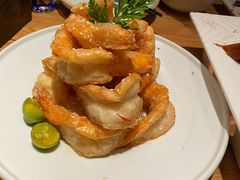 蜜汁酥皮虾-四季民福烤鸭店(前门廊房二条店)