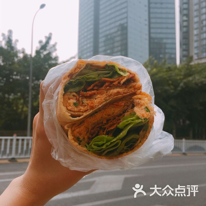 肉松杂粮煎饼