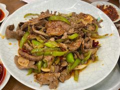 青椒羊肝-清真·益鑫羊肉手抓馆(花园北街店)