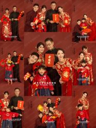 -时光纪亲子全家福照相馆(静安店母女写真父母纪念照)