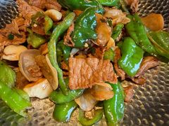 辣椒炒肉-绿茶餐厅(龙井船宴· 品牌总店)