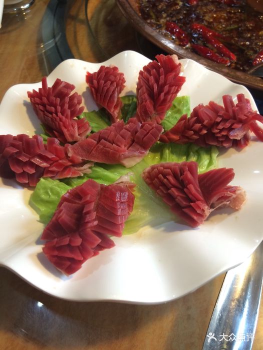 蜀三香九宫格火锅鸡胗图片