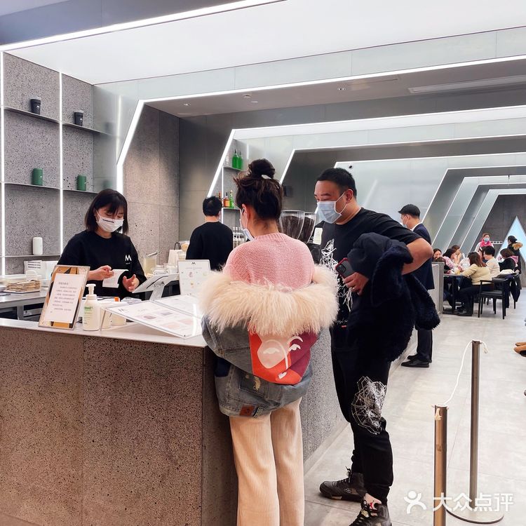 M stand据说是风靡上海的咖啡店