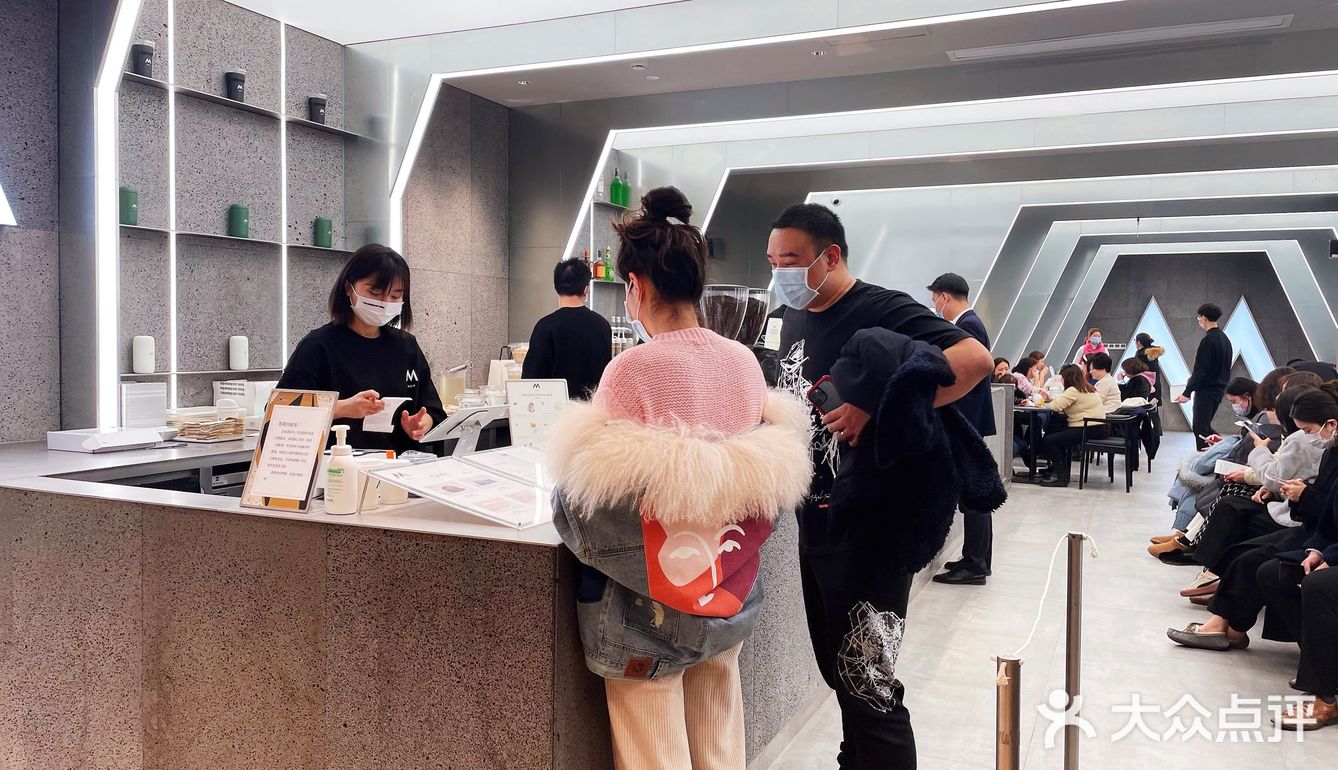 M stand据说是风靡上海的咖啡店