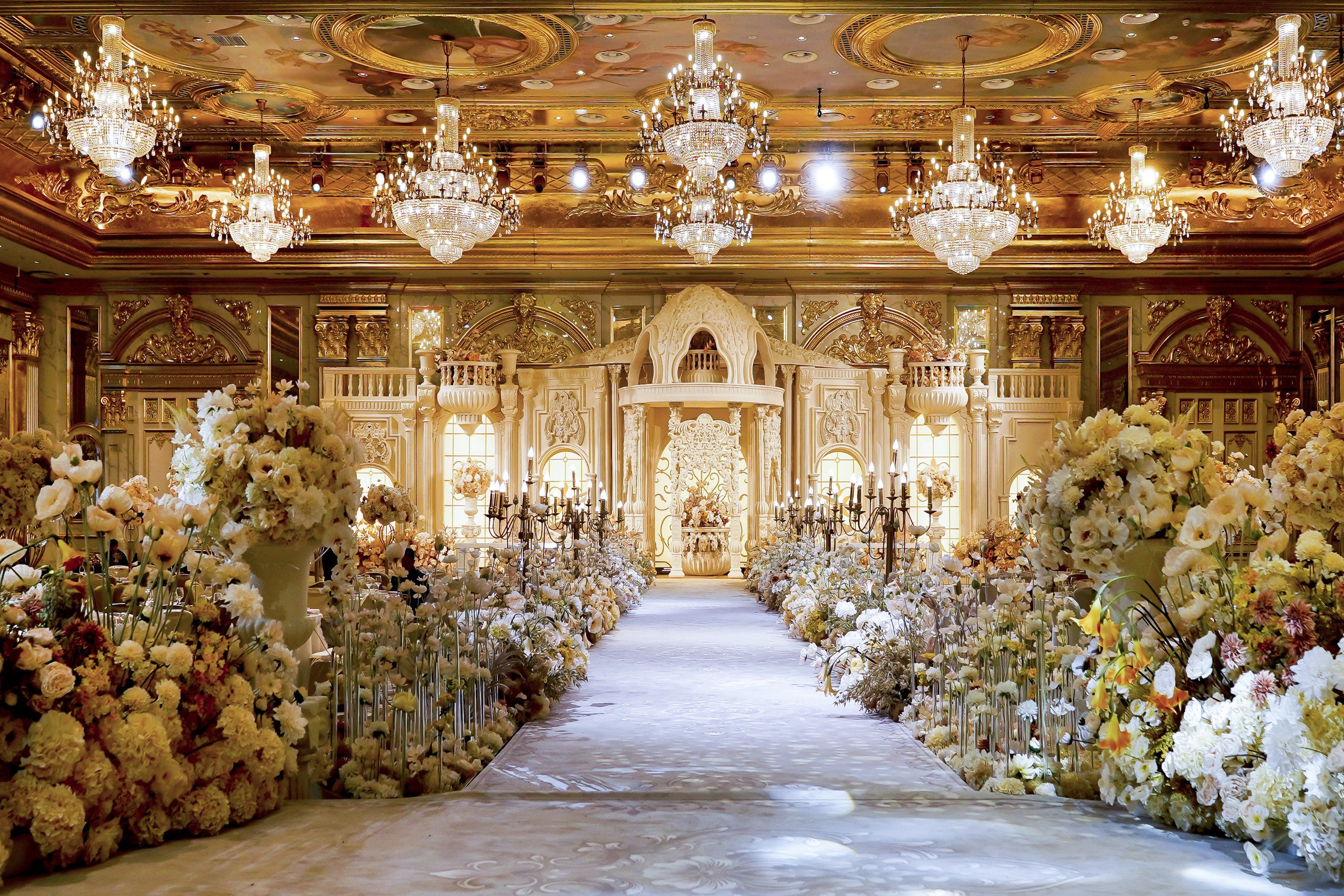 小预算在杭州拱墅区拿下一场古典宫殿婚礼