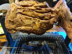 烤羊腿-柿子树炭烤羊腿(金台路店)