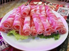 羔羊肉卷-爸爸炒料牛排老火锅(高新店)