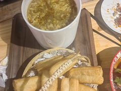 辣糊汤配油条-百姓山羊烧烤·萧县羊肉(青阳路店)
