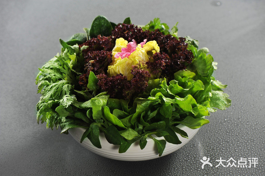 万荷金沙银贝珍品海鲜火锅-绿色全家福-菜-绿色全家福图片-哈尔滨美食