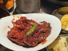 -草家酱蟹炭火烤肉店(珲春南路一店)
