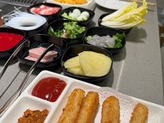 一口爆浆芝士鱼条-海底捞火锅(杭州天虹购物中心店)