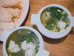 鲜嫩黄花鱼丸汤-将相和·海鲜蒸饺大连菜