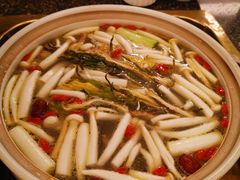 霸王花鲜菌排骨煲-钦善斋(武侯祠店)