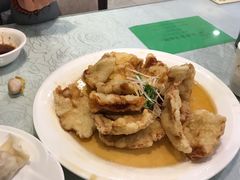 传统锅包肉-黄家饺子东北特色菜馆(湖滨商业街店)