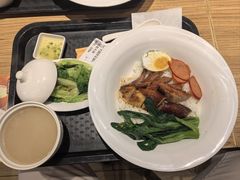 蜜汁叉烧拼油鸡饭-大家乐(广州中华广场店)