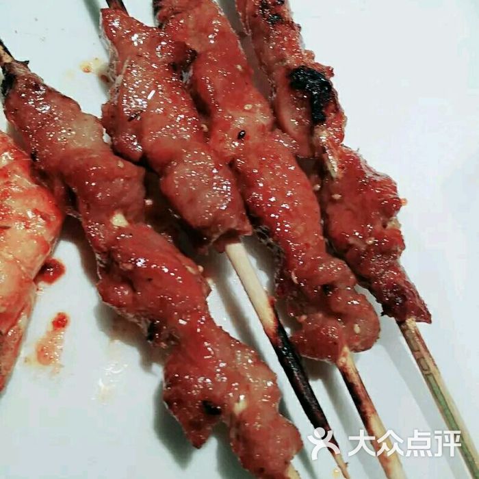 闫守一特色牛腰子烧烤店蜜汁梅肉图片-北京烤串-大众点评网