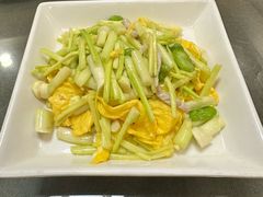 茭儿菜炒鸡蛋-广迎居老正兴菜馆