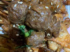 烤羔羊肉串-木屋烧烤(创业店)