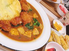 炸鸡块咖喱蛋包饭-池奈·咖喱蛋包饭(熙地港店)