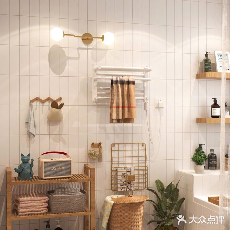无锡装修 温暖Ins风小浴室