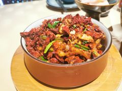 宫爆板筋-山石榴·贵州菜(丰盛里店)