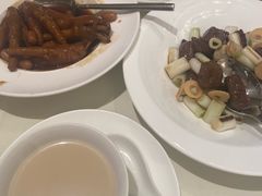 葱炒牛肉粒-利苑酒家(金宝店)