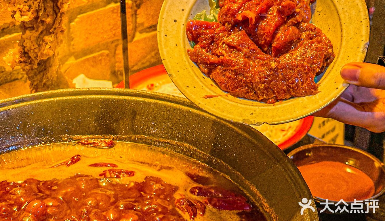 太原｜院子里吃辣火锅🔥也太有过年的氛围啦！