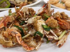姜葱螃蟹-锐记美食店·现捞海鲜(闸坡店)