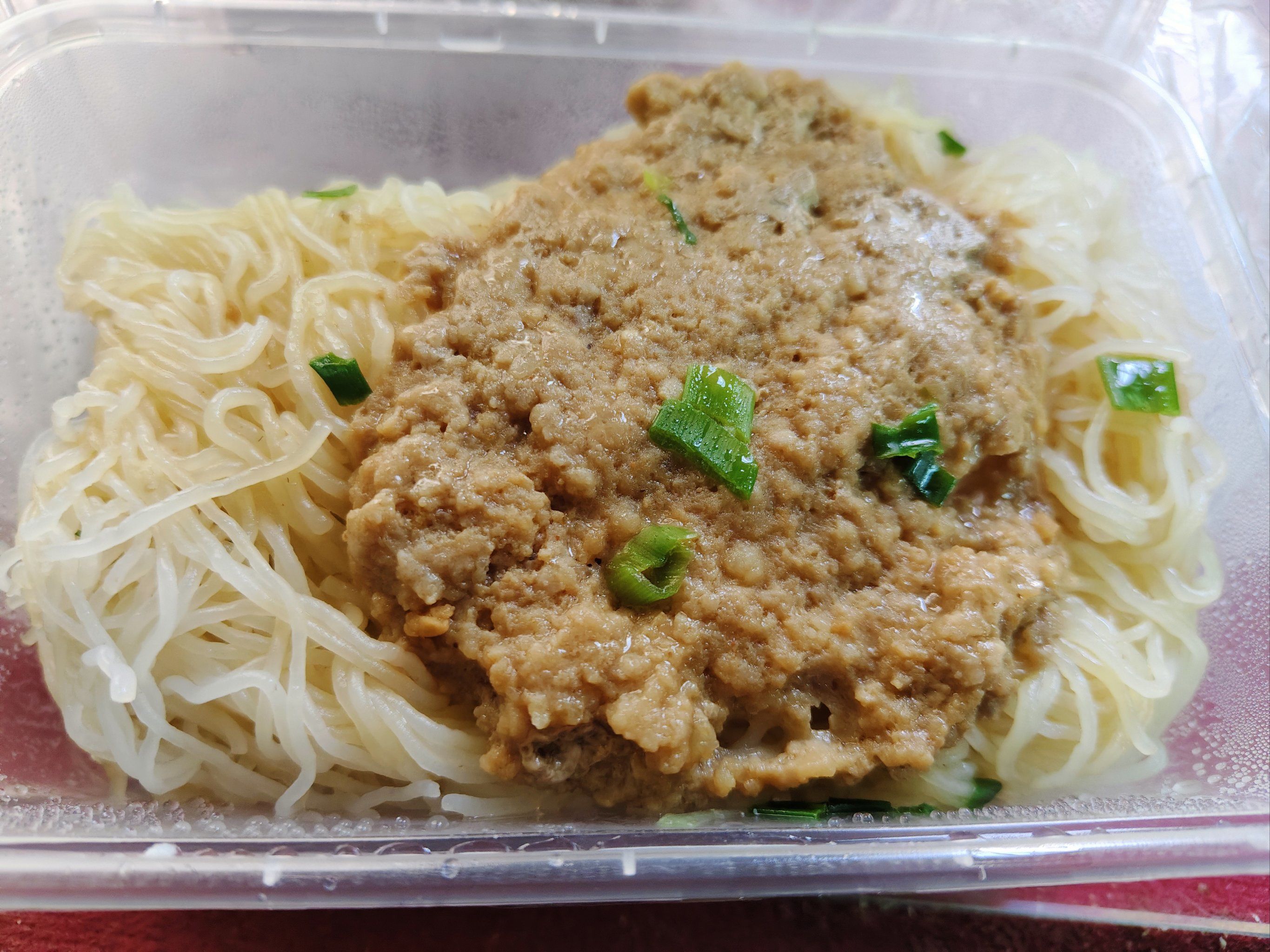 打卡真的早餐店的蒸粉